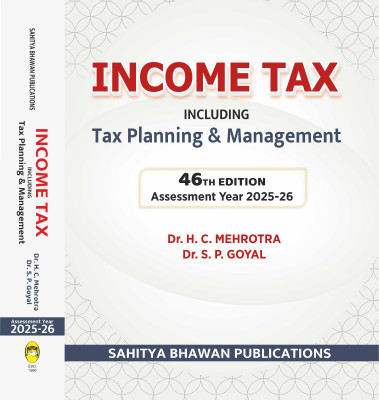 Income Tax including Tax Planning & Management(English, Paperback, Dr. H.C. Mehrotra, Dr. S.P. Goyal)