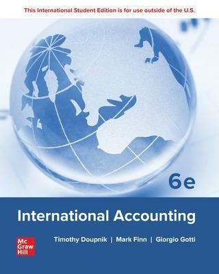 International Accounting ISE(English, Paperback, Doupnik Timothy)