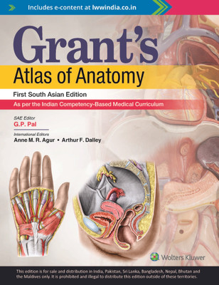 Grant�s Atlas of Anatomy(Paperback, G.P. Pal, Anne M. R. Agur, Arthur F. Dalley)