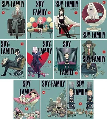 Spy x Family Series, Vol. 1-11. Manga Set of 11 Books(Paperback, Tatsuya Endo)