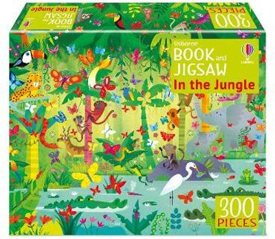 Usborne Book and Jigsaw In the Jungle(English, Paperback, Robson Kirsteen)