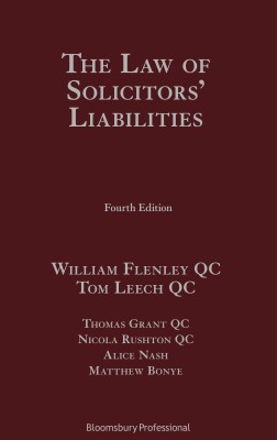 The Law of Solicitors' Liabilities(English, Hardcover, Flenley KC William KC)