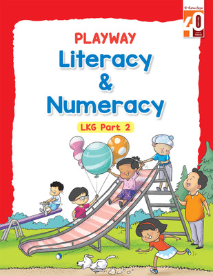 Ratna Sagar-Playway Literacy And Numeracy For Class LKG Part 2(Textbook Binding, Vinita Khanna)