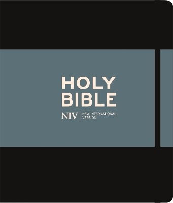 NIV Journalling Black Hardback Bible(English, Hardcover, Version New International)