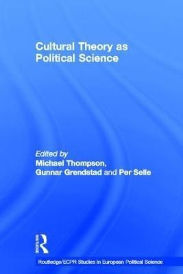 Cultural Theory as Political Science(English, Hardcover, unknown)