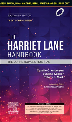 The Harriet Lane Handbook: South Asia Edition, Ed. 23(Paperback, John Hopkins Hospital)