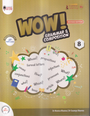 WOW GRAMMAR & COMPOSITION CLASS 8(Paperback, DR. MONICA KHANNA)