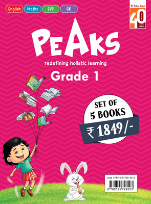 Peaks Grade 1 (English, Maths, EVS, GK), an Integrated Semester Series - Ratna Sagar(Paperback, Our Experts)