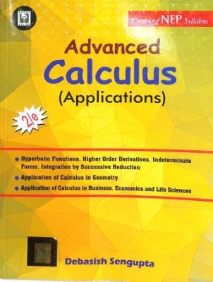 Advanced Calculus (Application) 2nd Edition NEP(Paperback, Debasish Sengupta)