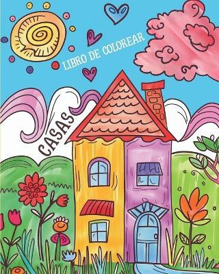 Casas - Libro de colorear(Spanish, Paperback, Sims Tara)