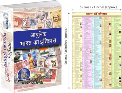 Modern history spectrum hindi map(Paperback, Modern history spectrum hindi map)