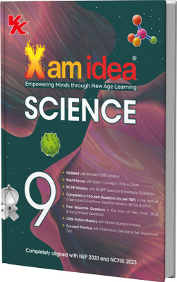 Xam idea Class 9 Science (2025�26) | Latest CBSE Syllabus| NEP 2020 & NCFSE 2023 Aligned | With Competency-Focused & Free Response Qs | Self-Assessment Tests(English, Paperback, unknown)