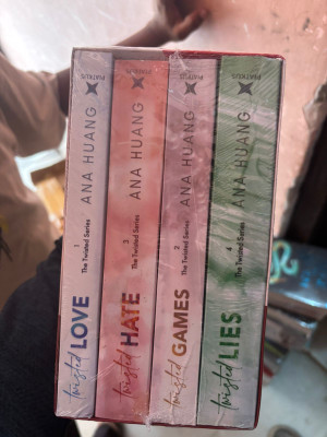 Twisted Series by Ana Huang – 4 Book Box Set (Twisted Love, Twisted Games, Twisted Hate, Twisted Lies) | Piatkus Paperback Edition
( THE BOOK BRIDGE)(Paperback, Ana Huang) Twisted Series by Ana Huang – 4 Book Box Set (Twisted Love, Twisted Games, Twisted Hate, Twisted Lies) | Piatkus Paperback Edition
( THE BOOK BRIDGE)(Paperback, Ana Huang)