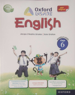 Oxford inspire English class 6(Pepper back, Kate gralton)