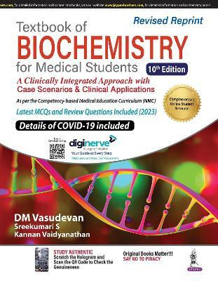 Textbook of Biochemistry for Medical Students(English, Paperback, Vasudevan DM)