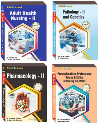 Thakur Publication B.Sc. Nursing 4th Semester 4 Books Set In English Language According to Indian Nursing Council (INC) Syllabus(Paperback, Dr. Rashmi P. John , Prof. Shiv Lahri Sharma) Thakur Publication B.Sc. Nursing 4th Semester 4 Books Set In English Language According to Indian Nursing Council (INC) Syllabus(Paperback, Dr. Rashmi P. John , Prof. Shiv Lahri Sharma)