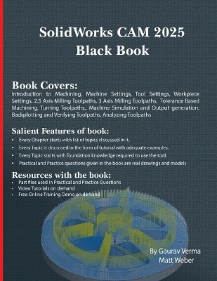 SolidWorks CAM 2025 Black Book(English, Paperback, Verma Gaurav)