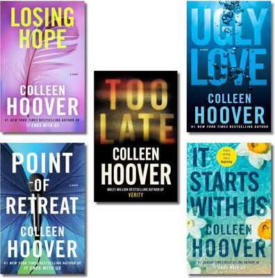 Losing Hope, Ugly Love, Point of Retreat, It Starts with Us, Too Late, Colleen Hoover, Paperback, English(Paperback, Colleen Hoover)