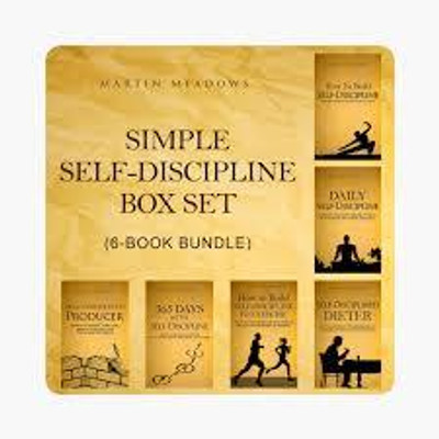 Simple Self-Discipline Set (6-Book Bundle) - How to Develop Self-Discipline, Daily Self-Discipline, Self-disciplined Dieter, How to Build Self-Discipline to Exercise, 365 Days With Self-discipline, Self-disciplined Producer(Paperback, Martin Meadows)