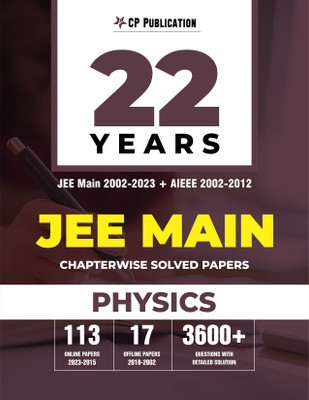 2002-2023 JEE Main Online & Offline Chapterwise Solved Papers Physics(Paperback, CAREER POINT KOTA)