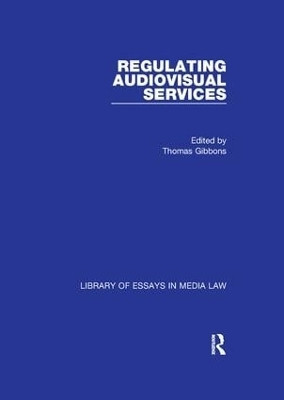 Regulating Audiovisual Services(English, Paperback, unknown)