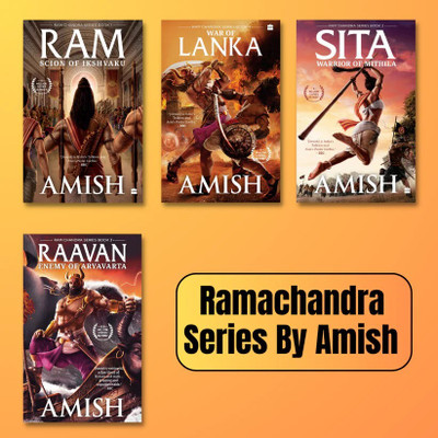 Ramachandra Series Set Of 4 Books (Ram + Sita + Raavan + Lanka)(Paperback, Amish Tripathi)