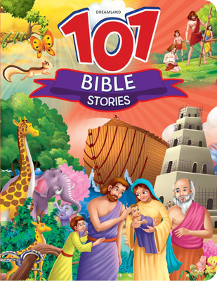101 Bible Stories  - Testament with Illustrations & Simple Text | Learn Faith, Kindness, and Moral Values(English, Paperback, unknown)