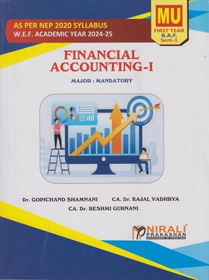 Financial Accounting-I(English, Hardcover, unknown)