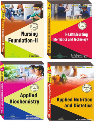 Thakur Publication B.Sc. NURSING 2nd SEMESTER (4 IN 1) COMBO PACK According To INC Syllabus(Paperback, Prof. (Dr.) Ashisbala Mohapatra, Prof. Santoshini Jena)