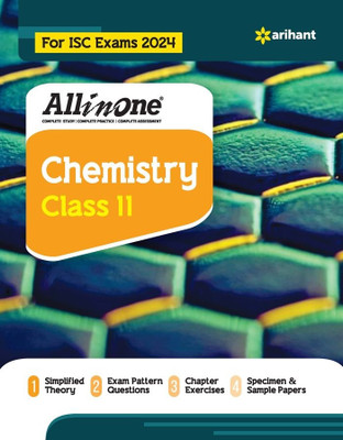 (Old Edition) Arihant All In One Class 11th Chemistry for ISC Exam 2024 Fifth Edition Paperback, Shahana Ansari, Neha Miglani Fifth Edition(Paperback, Shahana Ansari, Neha Miglani)
