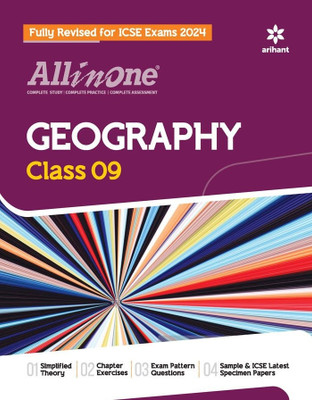 Arihant All In One Class 9th Geography for ICSE�Exam�2024 Sixteenth Edition(English, Paperback, Farah Sultan)