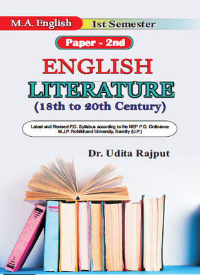 English Literature- M.A. 1st Semester Paper-2nd (18th to 20th Century)(Paperback, Dr. Udita Rajput)
