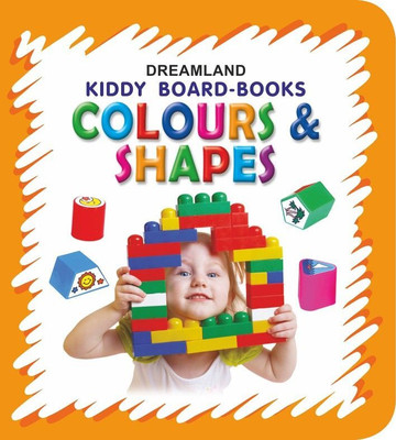 Kiddy Board Book - Colours & Shapes  - First Learning Book for Babies & Toddlers Age 0–2 | Bright Pictures to Teach Basic Colours, Shapes & Early Recognition Skills(English, Paperback, unknown)