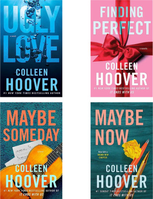 Ugly Love + Finding Cinderella + Maybe Now + Maybe someday (Books Combo)(Paperback, Colleen Hoover)