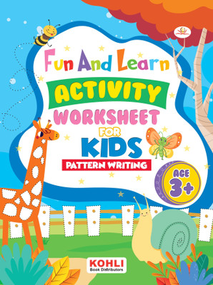 Fun And Learn Activity WORKBOOK For Kids Pattern Writing(Paperback, Jaspreet Kohli)
