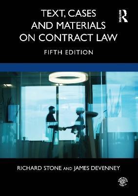 Text, Cases and Materials on Contract Law(English, Paperback, Stone Richard)