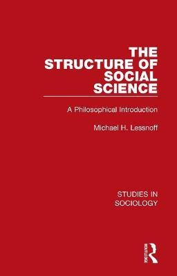 The Structure of Social Science(English, Hardcover, Lessnoff Michael H.)