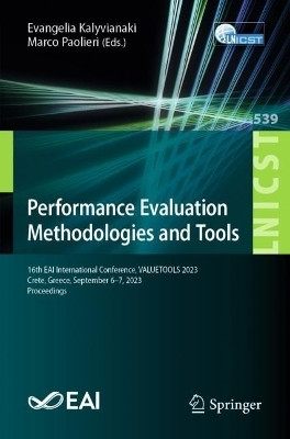 Performance Evaluation Methodologies and Tools(English, Paperback, unknown)