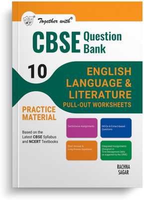 Together With CBSE Class 10 English Language & Literature Pull out Worksheets Practice Material Exam 2024-25(Paperback, Rachna Sagar)