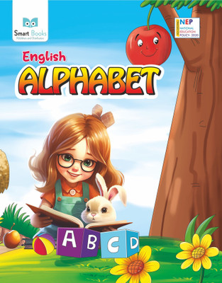 English Alphabet Writing Book for Kids | 3 to 5 Year Old | ABCD Letter Practice and Activities for Nursery Children | 40 Practice Page’s | Size-8.5x11 inch | Nursery Book by Smart Books(Paperback, Smart Books)
