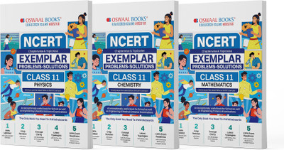 Oswaal Ncert Exemplar (Problems - Solutions) Class 11 Physics, Chemist(English, Hardcover, unknown)
