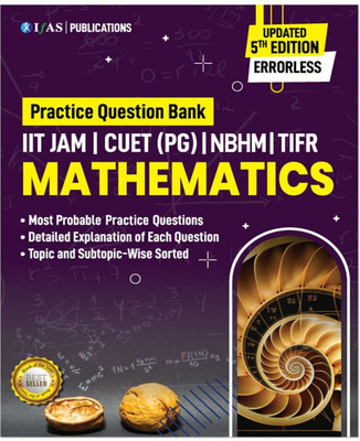 IIT JAM Mathematics  - Physics Practice Book 2026 | Topic Wise Sorted Most Probable Questions with Detailed Solutions for CUET, GATE, NBHM, TIFR & All MSc Entrance Exams - IFAS Publications(Paperback, IFAS Publications)