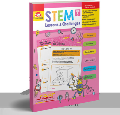 STEM lessons and challenges for grade 8(English, Paperback, Mike Graf)