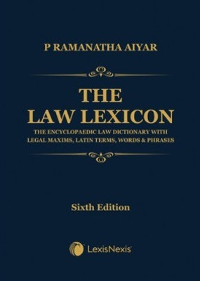 The Law Lexicon-The Encyclopaedic Law Dictionary with Legal Maxims, Latin Terms, Words & Phrases(Hardcover, P Ramanatha Aiyar)
