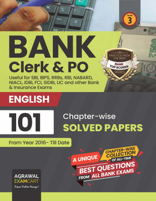 Bank Clerk & Po English Addhyayvar Solved Papers(English, Paperback, Agarwal Rahul)
