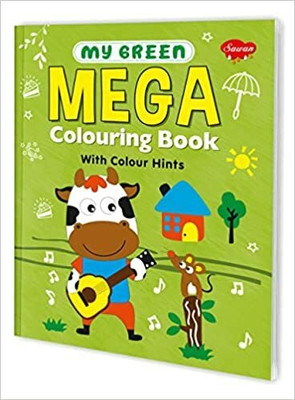 My Green Mega Colouring book(English, Paperback, Gupta Sahil)