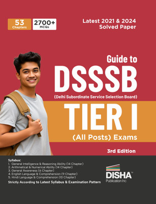 Disha Guide to DSSSB Delhi Subordinate Service Selection Board Tier I (All Posts) Exam 3rd Edition | For 2025 Exam(Paperback, Disha Experts)