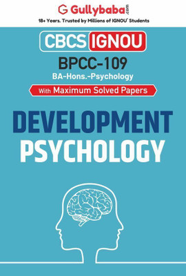 Gullybaba IGNOU BA (Honours) 4th Sem BPCC-109 Developmental Psychology in English - Latest Edition IGNOU Help Book with Solved Previous Year's Question Papers and Important Exam Notes(Paperback, Gullybaba.com Panel)