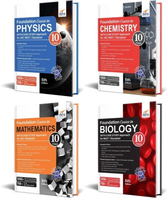 Foundation Course in Physics, Chemistry, Mathematics & Biology for Jee/ Neet/ Olympiad Class 10(English, Paperback, unknown)