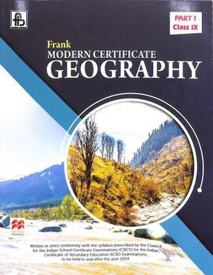 Frank Modern Certificate Geography Part 1 Class 9 (2024)(Paperback, Frank Bros., Co.)